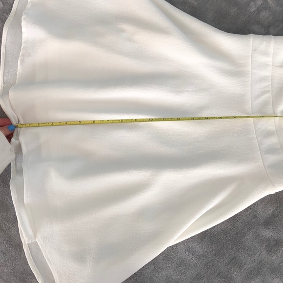 White Mini Dress Charlotte Russe - Picture 6 of 8